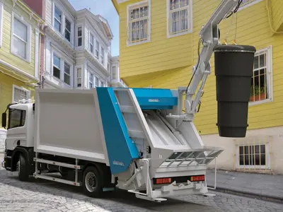 Vinçli Çöp Kamyonu Ehliyeti